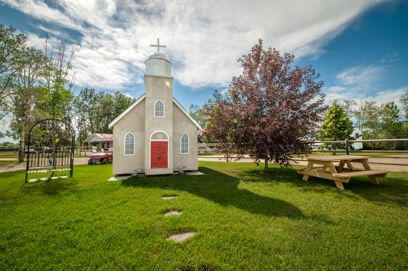 The event space at Prairie Junction RV Resort