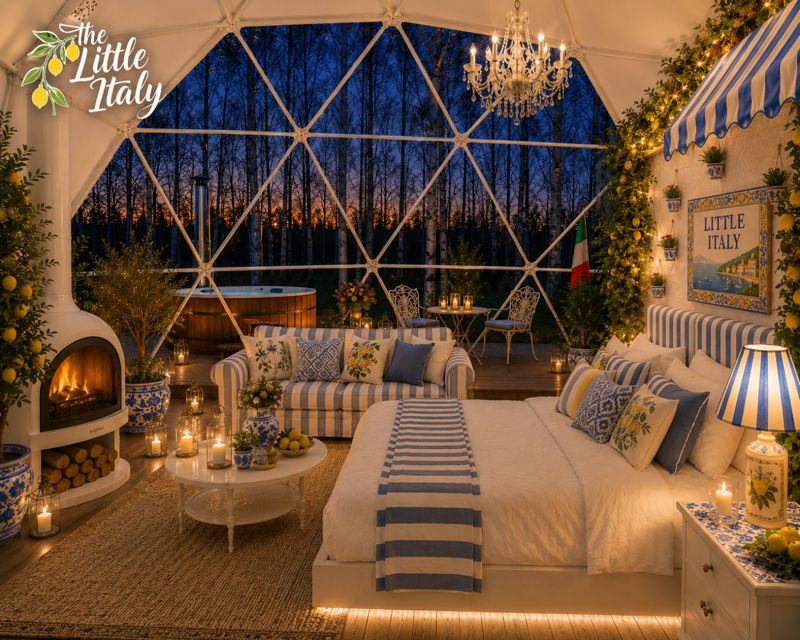 Inside The Little Italy — Prairie Haven glamping at Prairie Junction