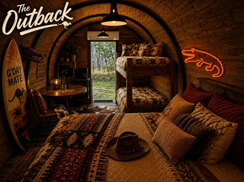 Inside The Outback — Prairie Haven glamping at Prairie Junction
